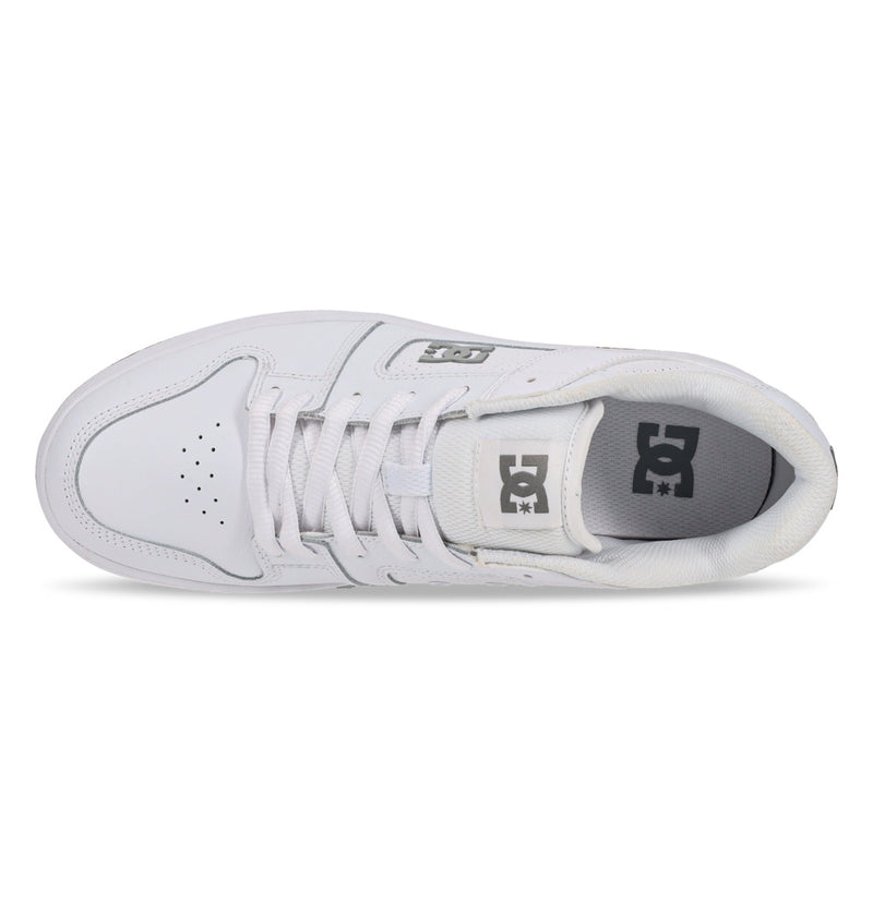 Load image into Gallery viewer, DC Men&#39;s Manteca 4 Leather Shoes White/Battleship/White ADYS100765-HBW
