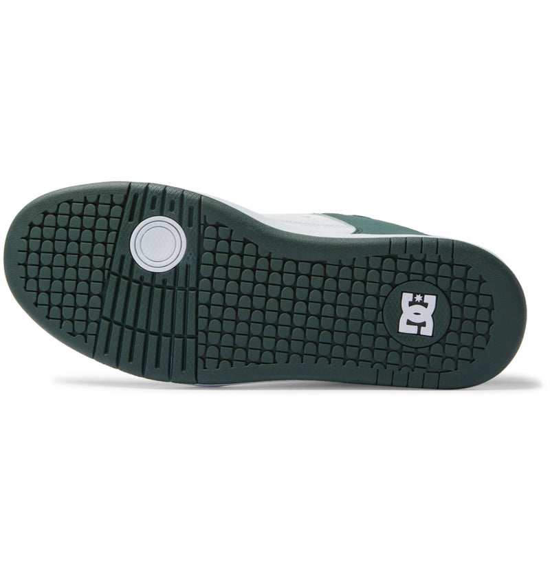 Load image into Gallery viewer, DC Unisex Manteca 4 Leather Shoes White/Dark Olive ADYS100765-HDV

