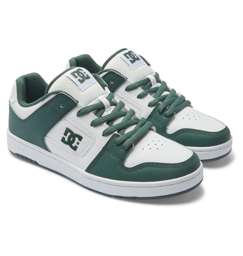 Load image into Gallery viewer, DC Unisex Manteca 4 Leather Shoes White/Dark Olive ADYS100765-HDV
