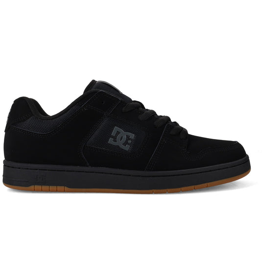 DC Men's Manteca 4 Leather Shoes Black/Black/Gum ADYS100765-KKG