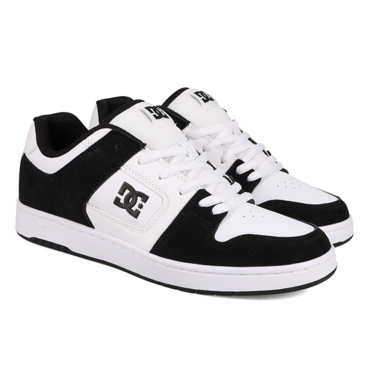 DC Unisex Manteca 4 Leather Shoes White/Black ADYS100765-WBK