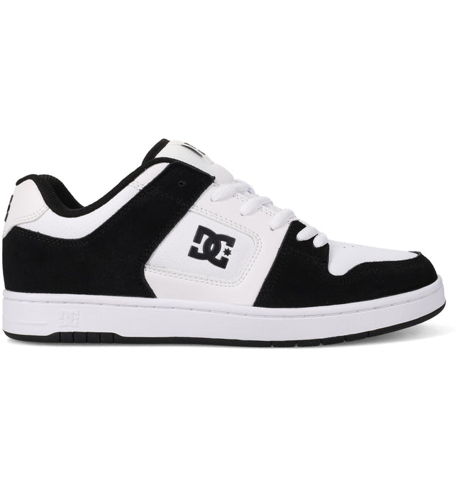 DC Unisex Manteca 4 Leather Shoes White/Black ADYS100765-WBK
