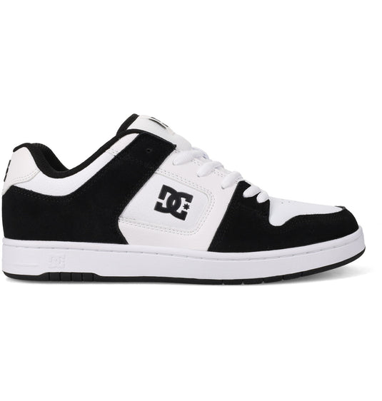 DC Unisex Manteca 4 Leather Shoes White/Black ADYS100765-WBK