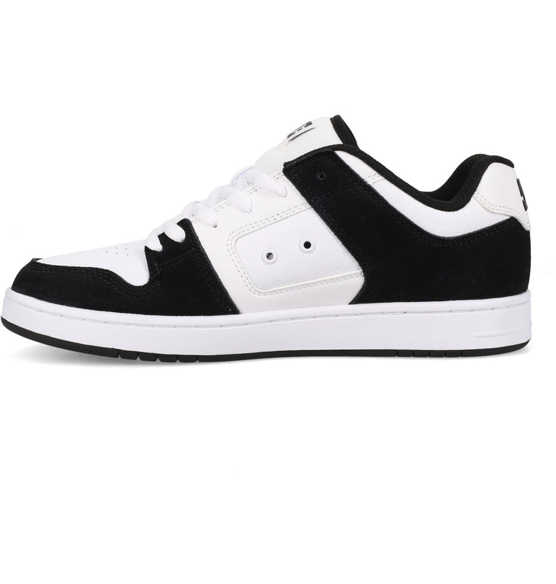Load image into Gallery viewer, DC Unisex Manteca 4 Leather Shoes White/Black ADYS100765-WBK
