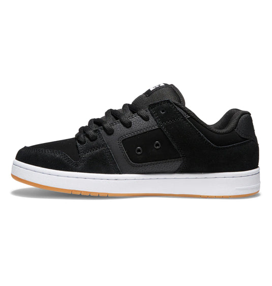 DC Men's Manteca 4 Shoes Black/White/Gum ADYS100766-BW6