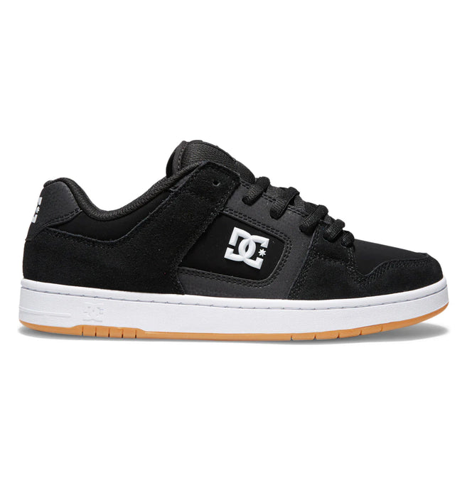 DC Men's Manteca 4 Shoes Black/White/Gum ADYS100766-BW6