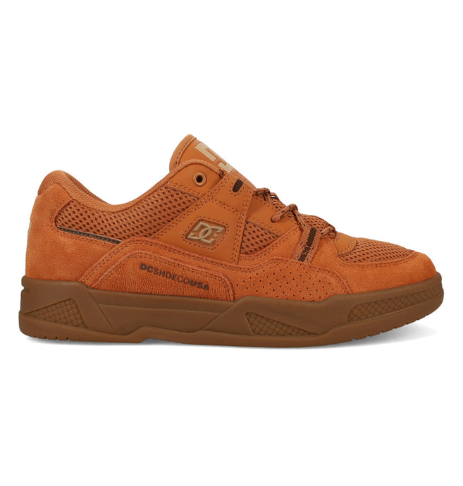 DC Mens' Construct Leather Shoes Wheat/Gum ADYS100822-211