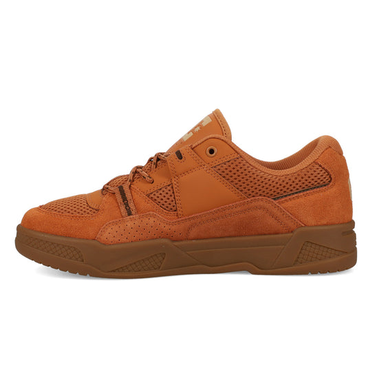 DC Mens' Construct Leather Shoes Wheat/Gum ADYS100822-211