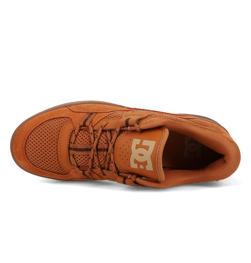 Load image into Gallery viewer, DC Mens&#39; Construct Leather Shoes Wheat/Gum ADYS100822-211
