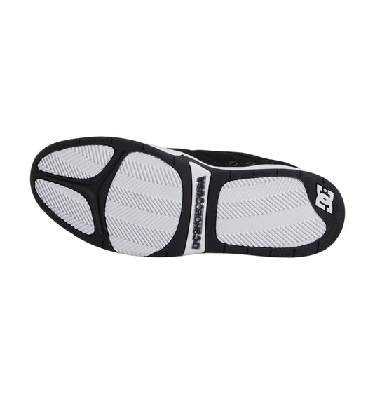 DC Unisex DC Ascend Laceup Shoes Black/White ADYS100844-BKW