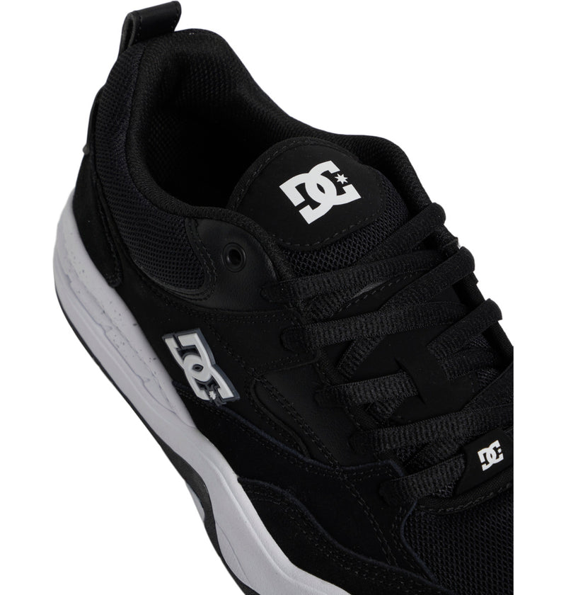 Load image into Gallery viewer, DC Unisex DC Ascend Laceup Shoes Black/White ADYS100844-BKW
