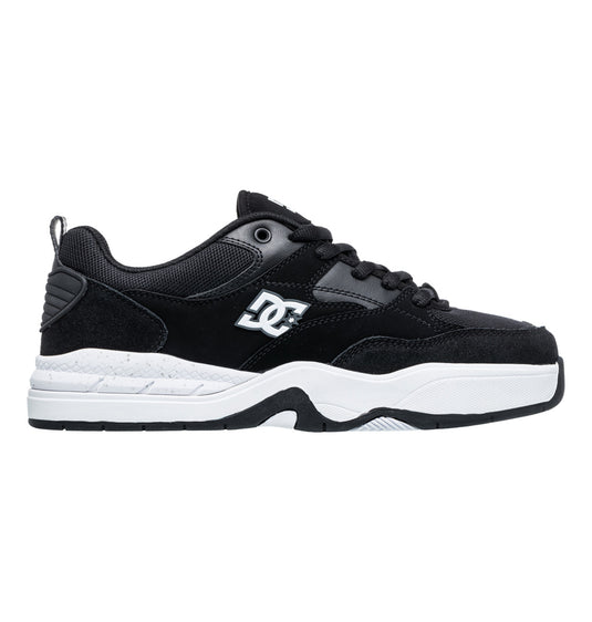 DC Unisex DC Ascend Laceup Shoes Black/White ADYS100844-BKW