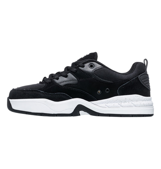 DC Unisex DC Ascend Laceup Shoes Black/White ADYS100844-BKW