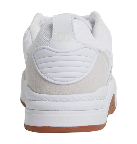 DC Unisex DC Ascend Laceup Shoes White/Gum ADYS100844-WG5