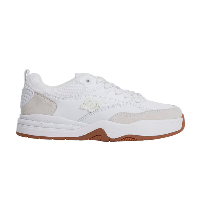 DC Unisex DC Ascend Laceup Shoes White/Gum ADYS100844-WG5