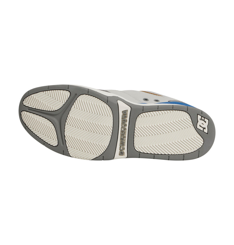 Load image into Gallery viewer, DC Men&#39;s Ascend Laceup Shoes Grey/Blue/Grey ADYS100844-XSBS
