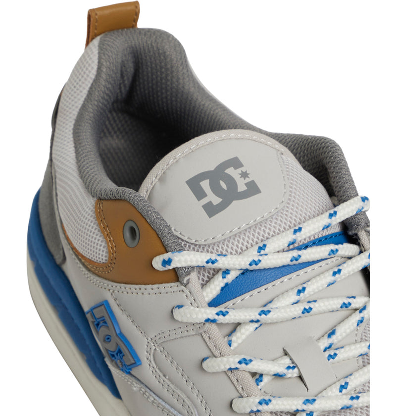 Load image into Gallery viewer, DC Men&#39;s Ascend Laceup Shoes Grey/Blue/Grey ADYS100844-XSBS
