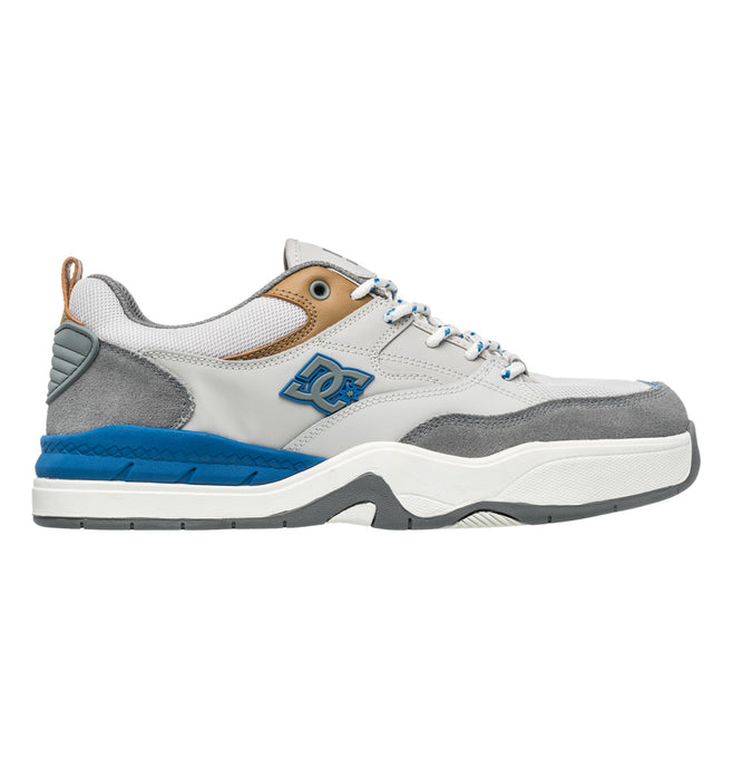 DC Men's Ascend Laceup Shoes Grey/Blue/Grey ADYS100844-XSBS