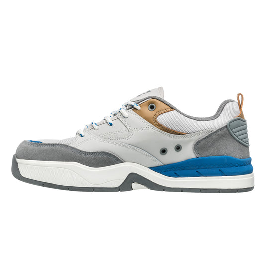 DC Men's Ascend Laceup Shoes Grey/Blue/Grey ADYS100844-XSBS