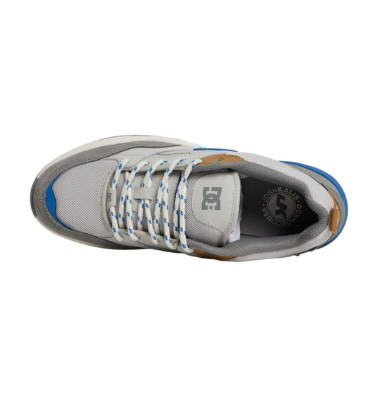 DC Men's Ascend Laceup Shoes Grey/Blue/Grey ADYS100844-XSBS