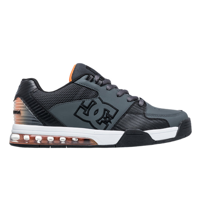 DC Men's Versatile Shoes Grey/Black/Orange ADYS200075-XSKN