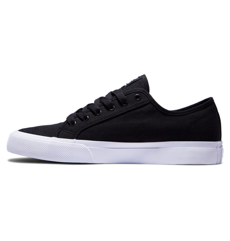 Load image into Gallery viewer, DC Men's Manual Leather Shoes Black/White ADYS300591-BKW
