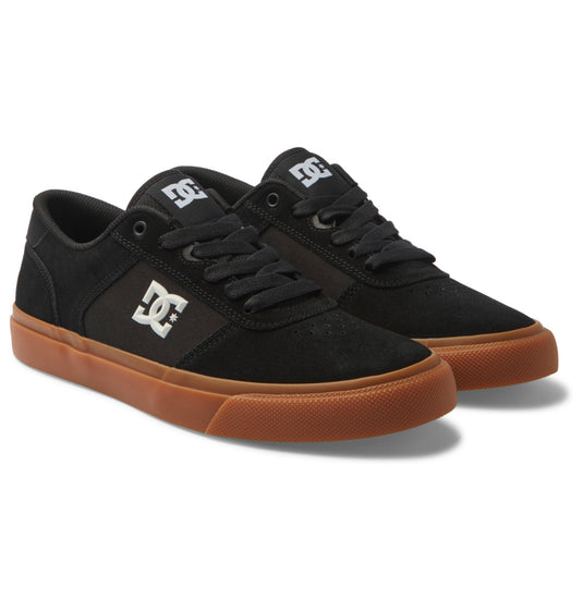 DC Men's Teknic Leather Shoes Black/Gum ADYS300763-BGM