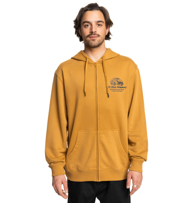 DC Men's Fix Up Zh Full Zip Hoodie Medal Bronze ADYSF03147_CMV0