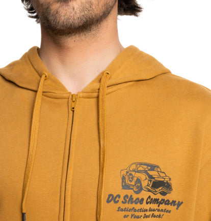 Load image into Gallery viewer, DC Men&#39;s Fix Up Zh Full Zip Hoodie Medal Bronze ADYSF03147_CMV0
