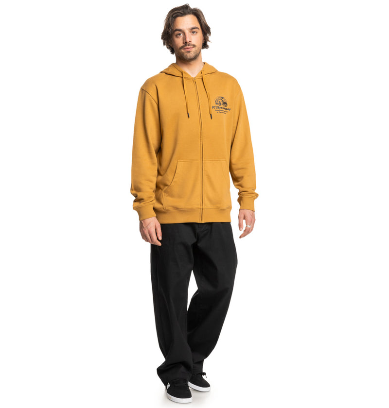 Load image into Gallery viewer, DC Men&#39;s Fix Up Zh Full Zip Hoodie Medal Bronze ADYSF03147_CMV0
