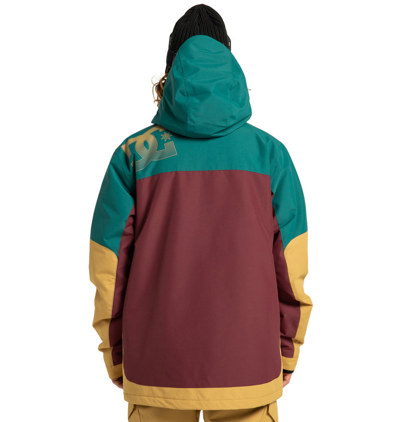 Load image into Gallery viewer, DC Men&#39;s Defiant - Technical Snow Jacket Windsor Wine ADYTJ03089-RSR0
