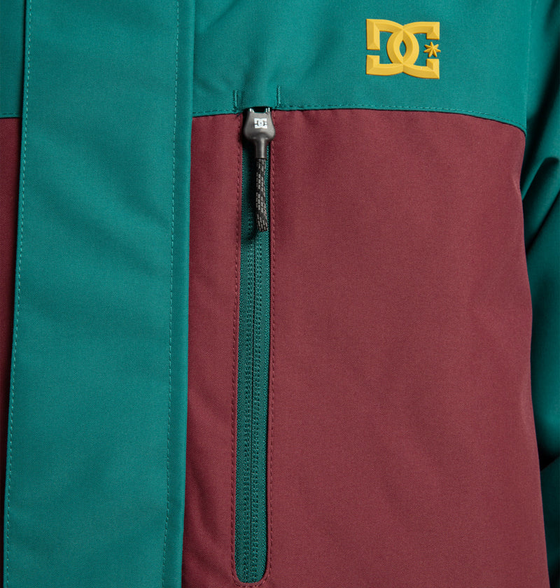 Load image into Gallery viewer, DC Men&#39;s Defiant - Technical Snow Jacket Windsor Wine ADYTJ03089-RSR0
