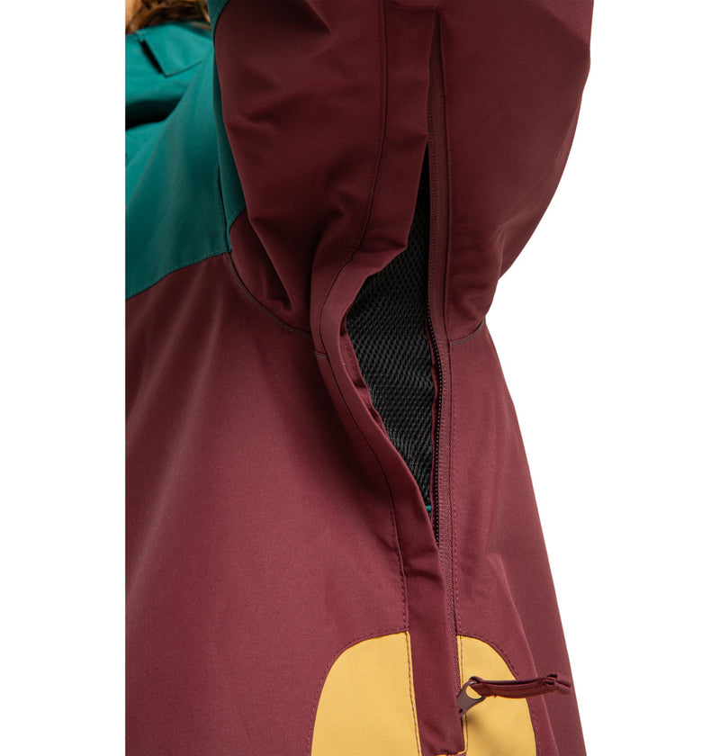 Load image into Gallery viewer, DC Men&#39;s Defiant - Technical Snow Jacket Windsor Wine ADYTJ03089-RSR0
