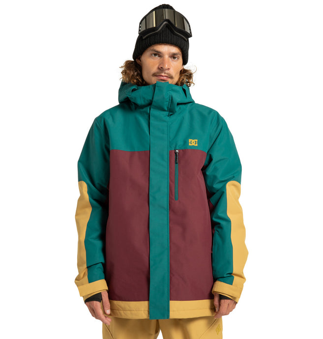 DC Men's Defiant - Technical Snow Jacket Windsor Wine ADYTJ03089-RSR0
