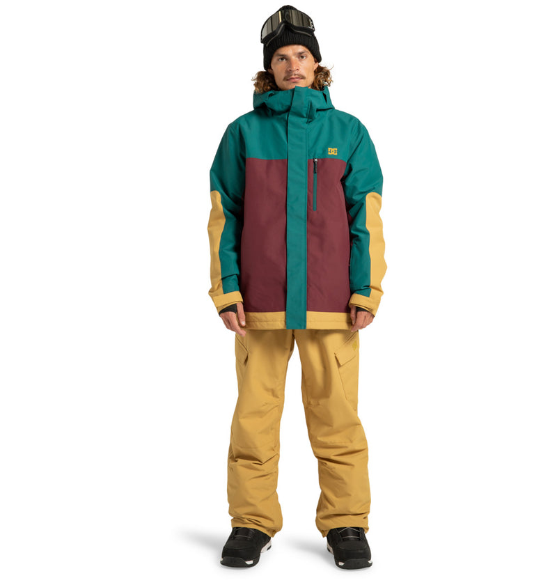Load image into Gallery viewer, DC Men&#39;s Defiant - Technical Snow Jacket Windsor Wine ADYTJ03089-RSR0
