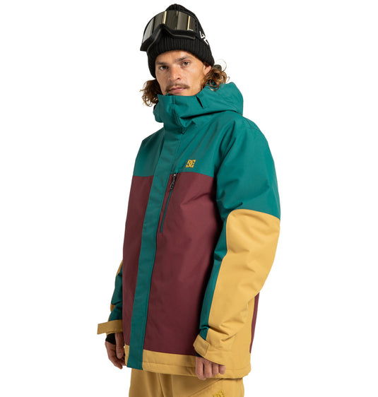 DC Men's Defiant - Technical Snow Jacket Windsor Wine ADYTJ03089-RSR0