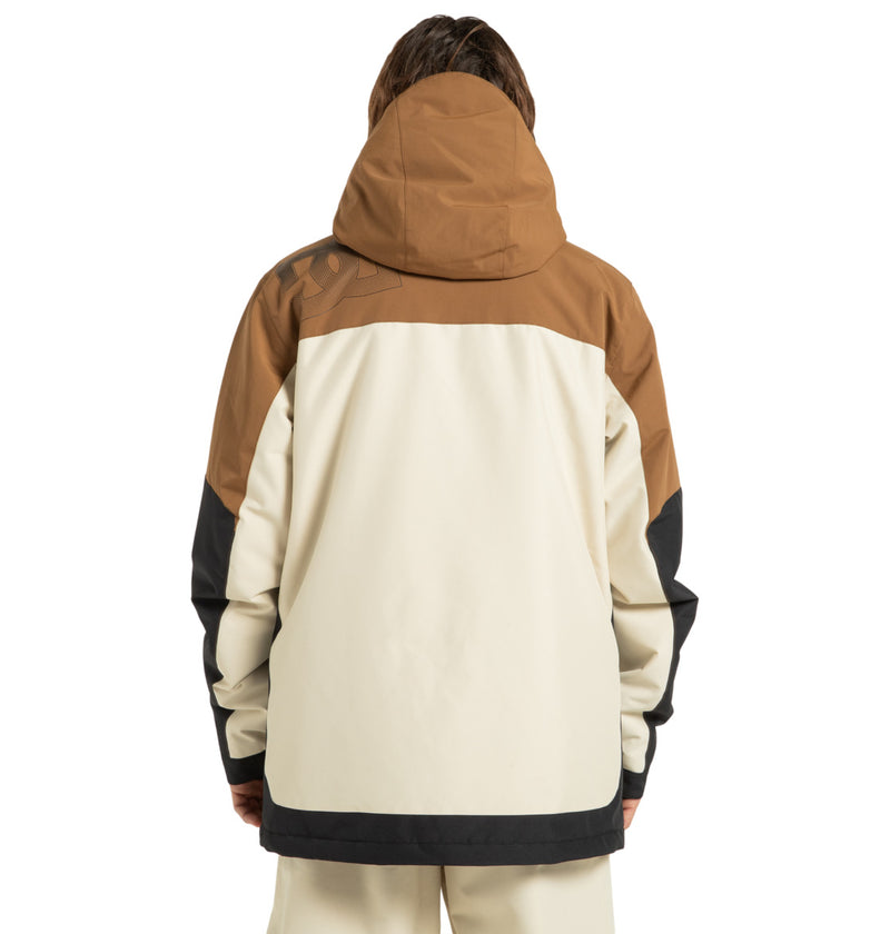 Load image into Gallery viewer, DC Men&#39;s Defiant - Technical Snow Jacket Oatmeal ADYTJ03089-TFL0
