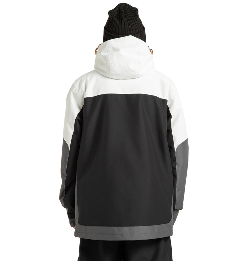 Load image into Gallery viewer, DC Men&#39;s Defiant - Technical Snow Jacket White/Black ADYTJ03089-XWWK
