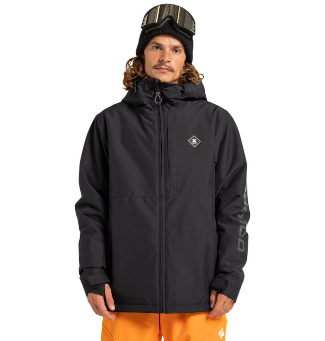 DC Men's Basis Snow Jacket Black ADYTJ03096-KVJ0