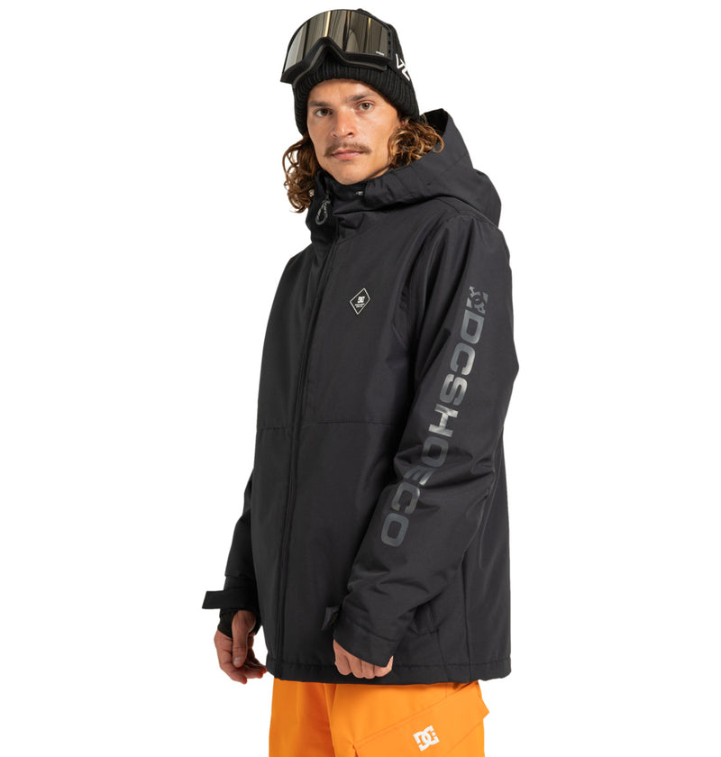 Load image into Gallery viewer, DC Men&#39;s Basis Snow Jacket Black ADYTJ03096-KVJ0
