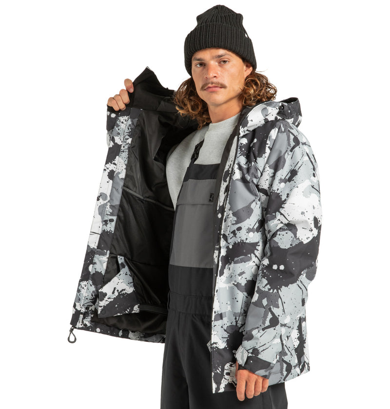 Load image into Gallery viewer, DC Men&#39;s Basis Print Snow Jacket Splat Camo ADYTJ03097-KZL4
