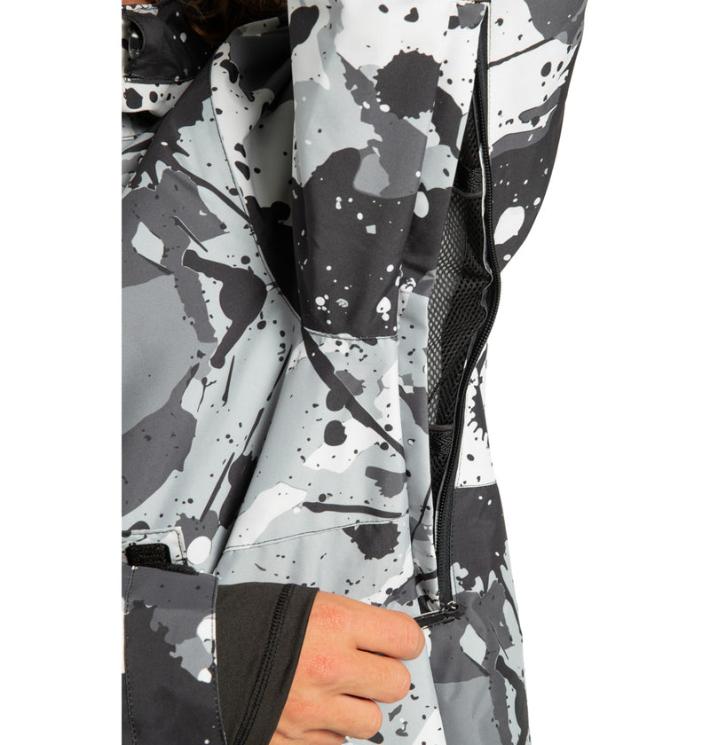 Load image into Gallery viewer, DC Men&#39;s Basis Print Snow Jacket Splat Camo ADYTJ03097-KZL4
