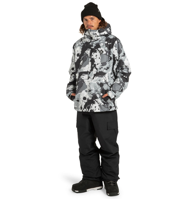 Load image into Gallery viewer, DC Men&#39;s Basis Print Snow Jacket Splat Camo ADYTJ03097-KZL4

