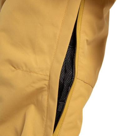 Load image into Gallery viewer, DC Men&#39;s Banshee Technical Snow Pants Mustard Gold ADYTP03042-YLM0
