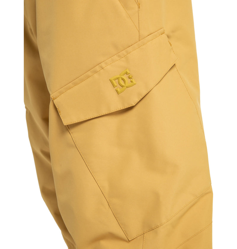Load image into Gallery viewer, DC Men&#39;s Banshee Technical Snow Pants Mustard Gold ADYTP03042-YLM0
