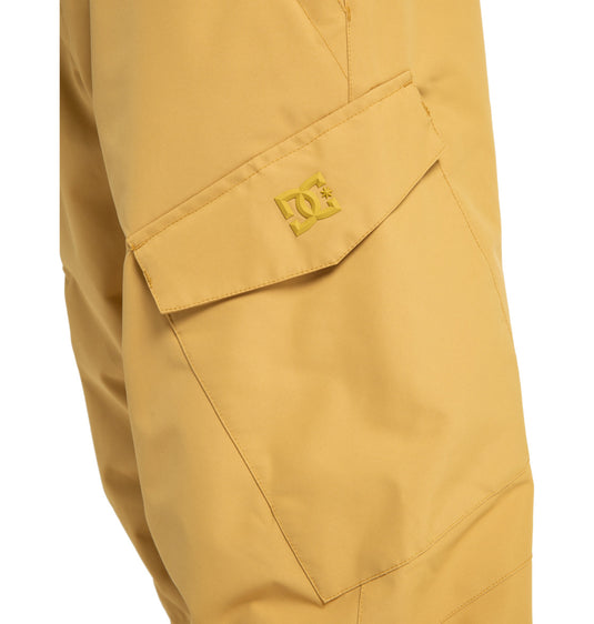 DC Men's Banshee Technical Snow Pants Mustard Gold ADYTP03042-YLM0