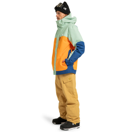 DC Men's Banshee Technical Snow Pants Mustard Gold ADYTP03042-YLM0