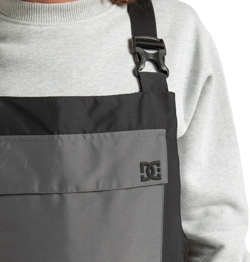 Load image into Gallery viewer, DC Men&#39;s Docile - Technical Snow Bib Black ADYTP03052-KVJ0
