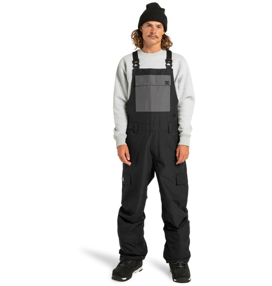 DC Men's Docile - Technical Snow Bib Black ADYTP03052-KVJ0