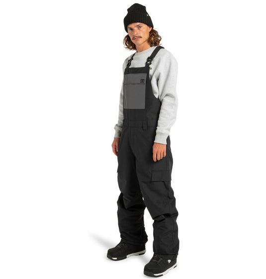 DC Men's Docile - Technical Snow Bib Black ADYTP03052-KVJ0